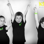 children excited for kidz martial arts